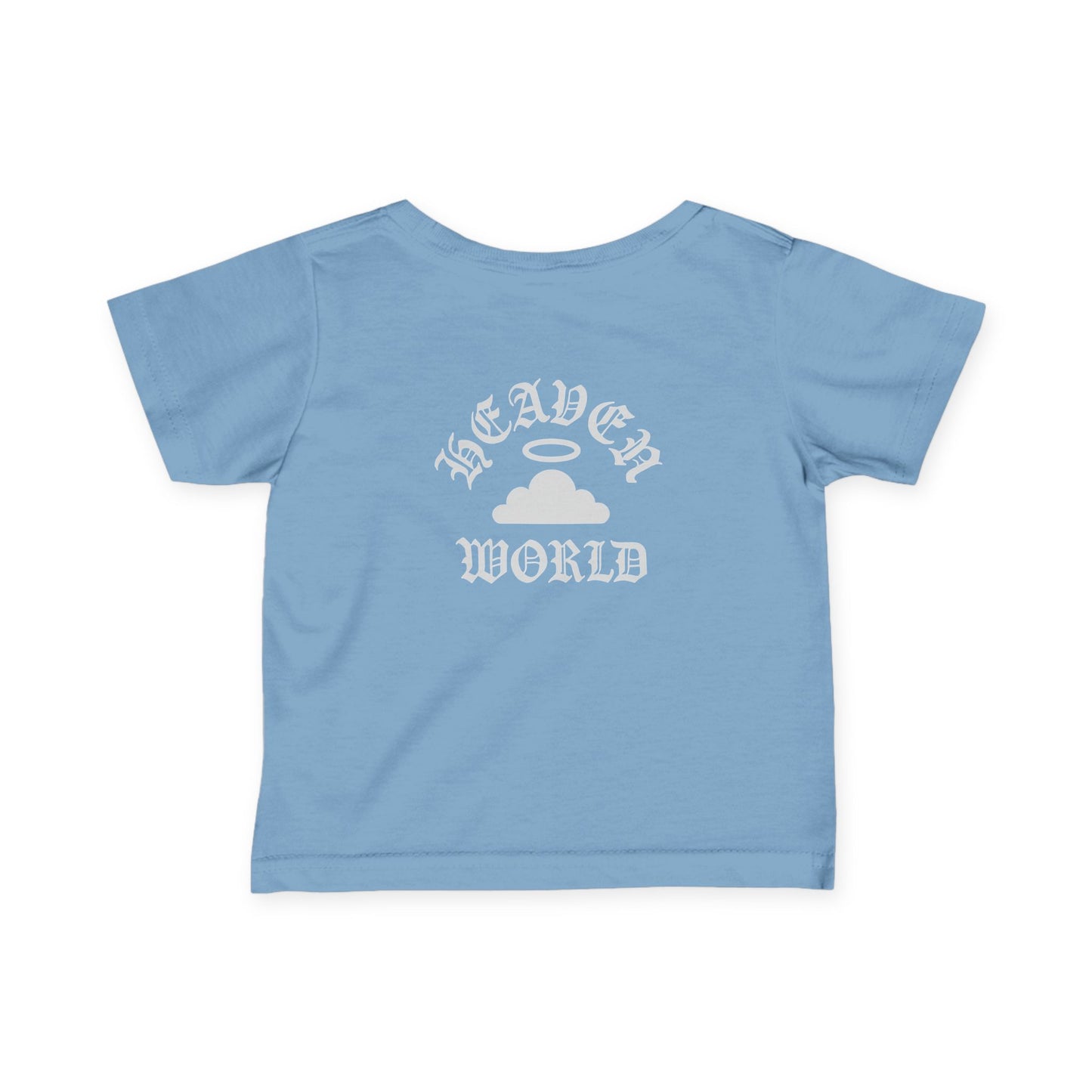 Heavenly Infant Tee | Cute Baby Shirt, Cloud and Halo Design, Newborn Gift, Christening Outfit, Toddler Apparel