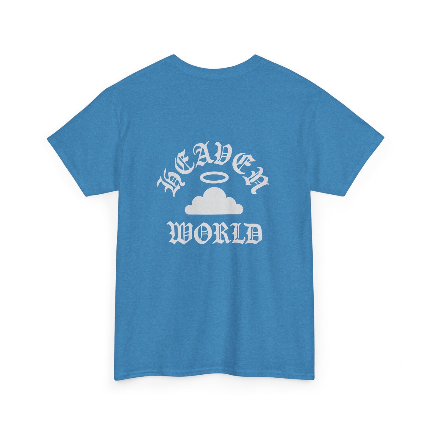 Heavenly Cloud Tee, Unisex Cotton Shirt, Casual Graphic Tee, Spiritual Wear, Gift for Dreamers, Streetwear Essentials