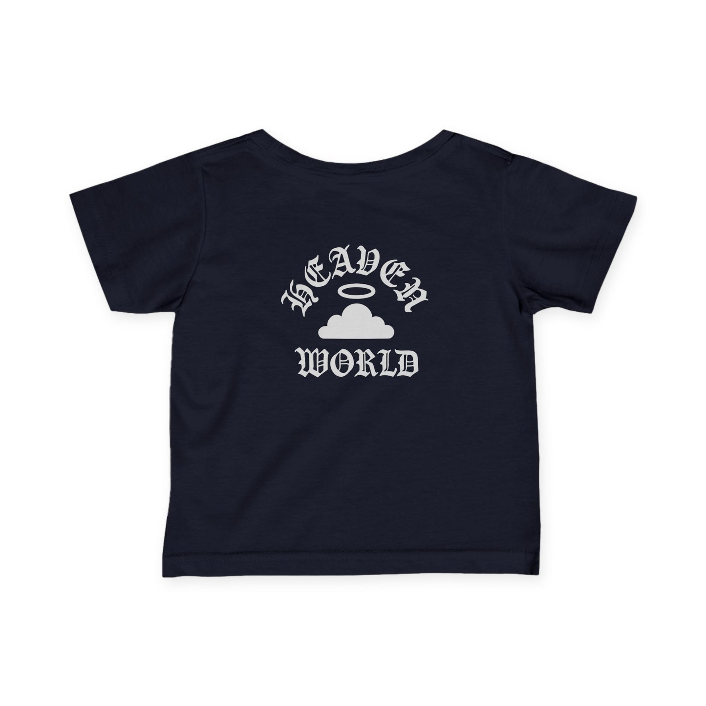 Heavenly Infant Tee | Cute Baby Shirt, Cloud and Halo Design, Newborn Gift, Christening Outfit, Toddler Apparel