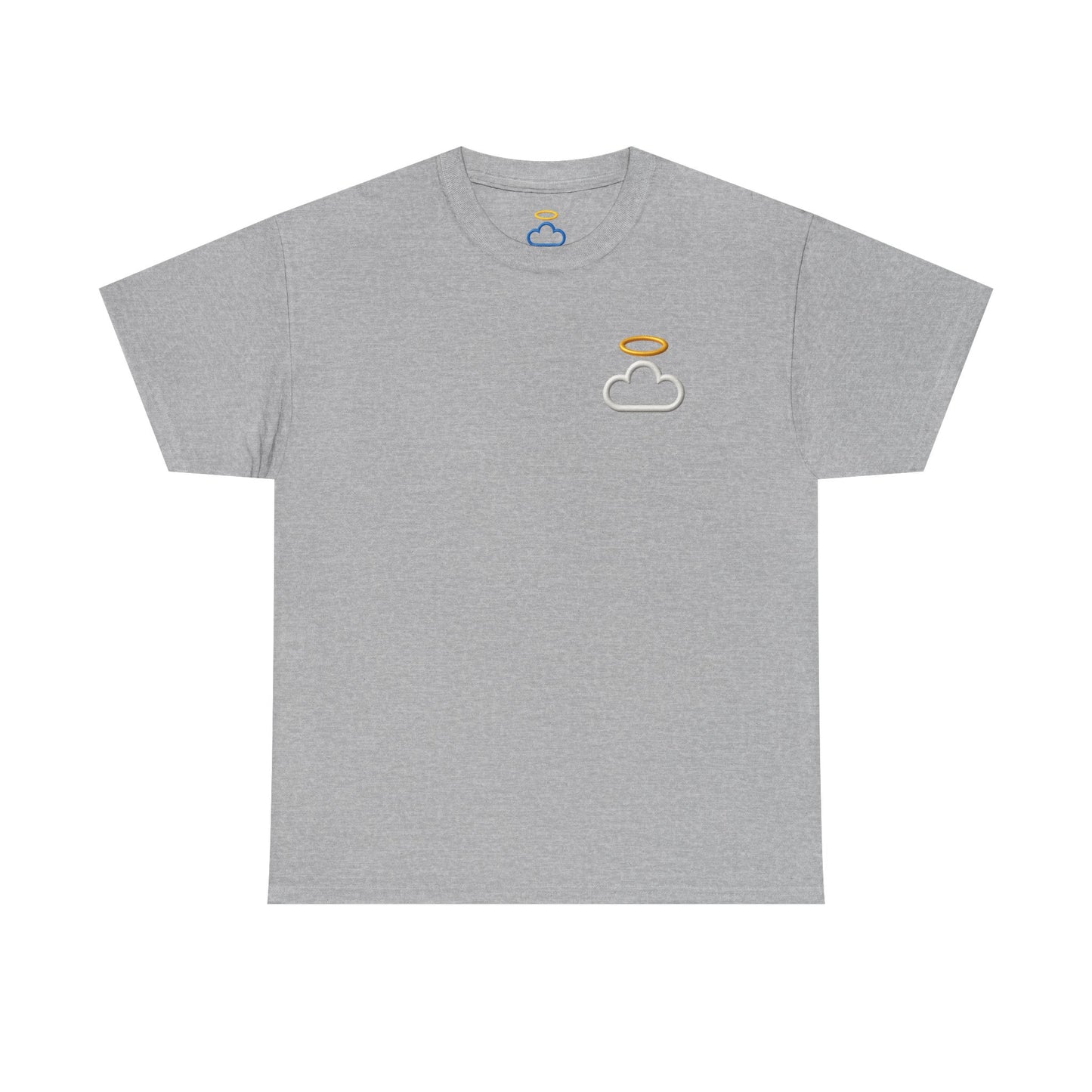 Heavenly Cloud Tee, Unisex Cotton Shirt, Casual Graphic Tee, Spiritual Wear, Gift for Dreamers, Streetwear Essentials