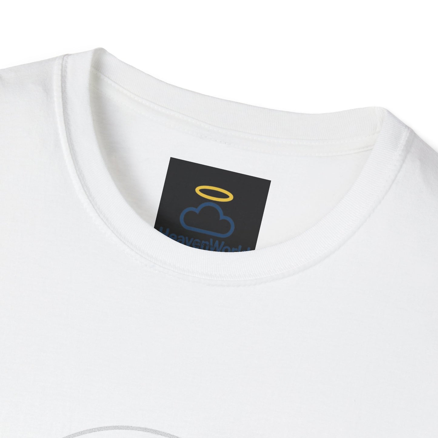 Heaven World Unisex T-Shirt, Casual Wear, Street Style, Gift for Friends, Graphic Tee, Everyday Comfort