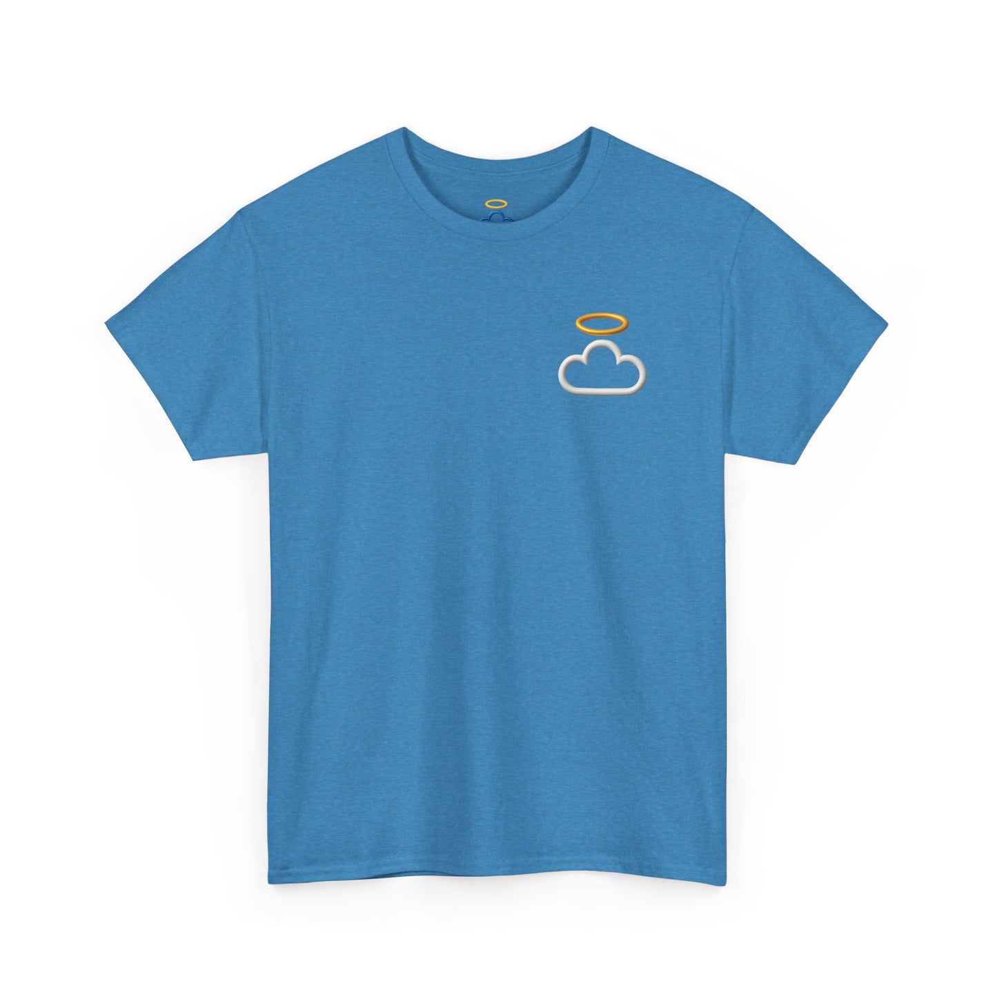 Heavenly Cloud Tee, Unisex Cotton Shirt, Casual Graphic Tee, Spiritual Wear, Gift for Dreamers, Streetwear Essentials