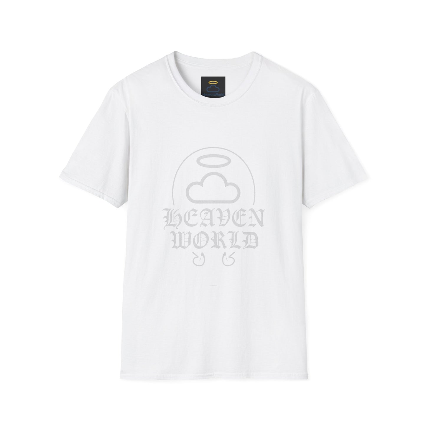 Heaven World Unisex T-Shirt, Casual Wear, Street Style, Gift for Friends, Graphic Tee, Everyday Comfort