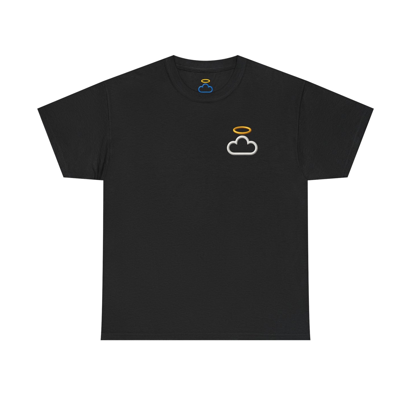 Heavenly Cloud Tee, Unisex Cotton Shirt, Casual Graphic Tee, Spiritual Wear, Gift for Dreamers, Streetwear Essentials
