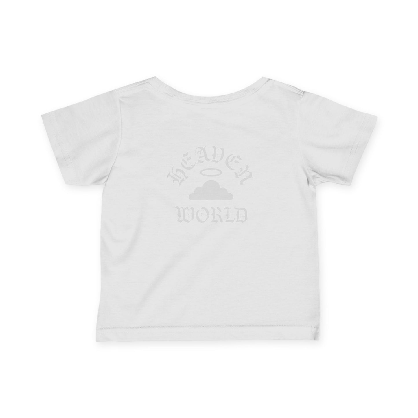 Heavenly Infant Tee | Cute Baby Shirt, Cloud and Halo Design, Newborn Gift, Christening Outfit, Toddler Apparel