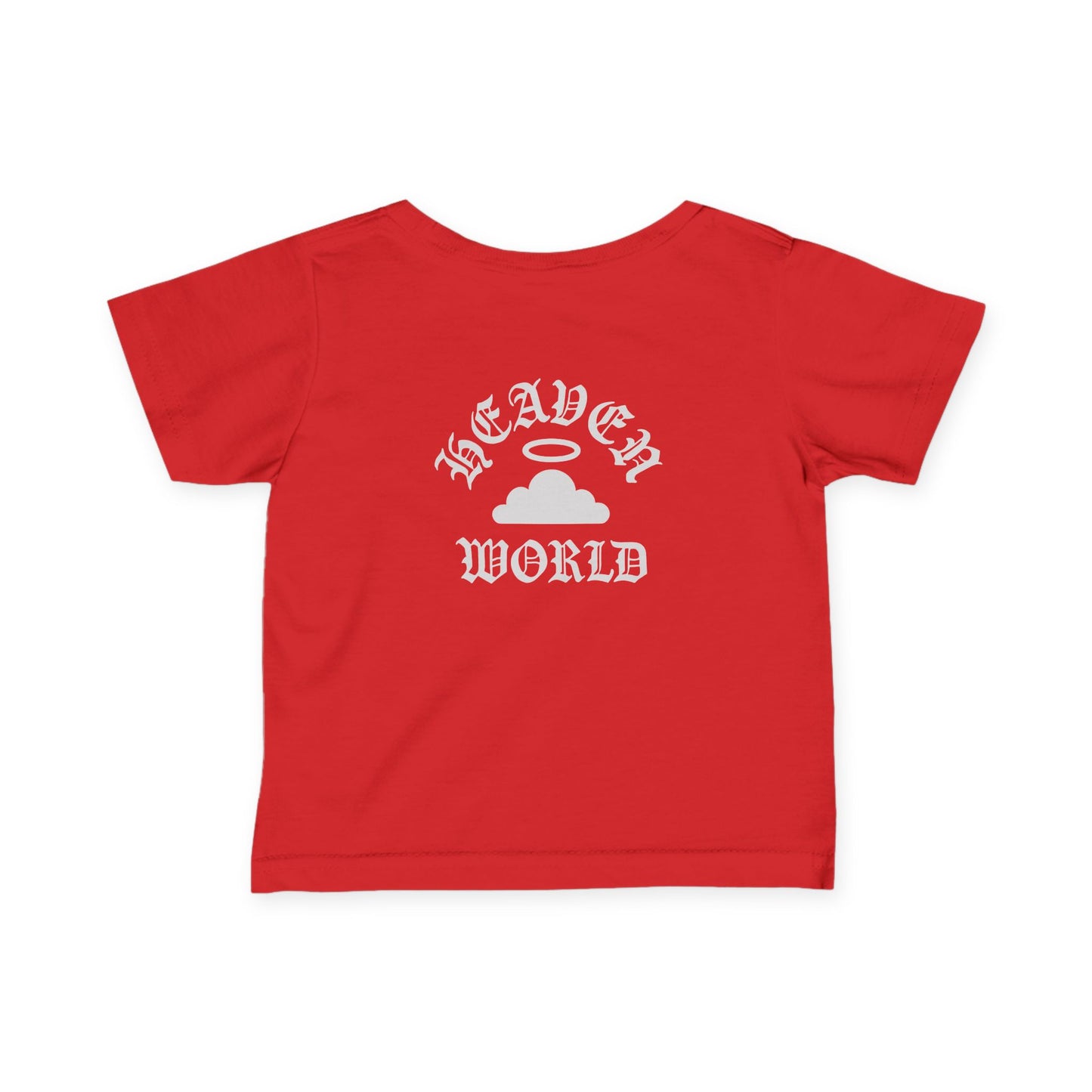 Heavenly Infant Tee | Cute Baby Shirt, Cloud and Halo Design, Newborn Gift, Christening Outfit, Toddler Apparel