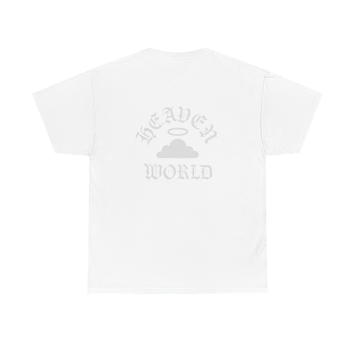 Heavenly Cloud Tee, Unisex Cotton Shirt, Casual Graphic Tee, Spiritual Wear, Gift for Dreamers, Streetwear Essentials