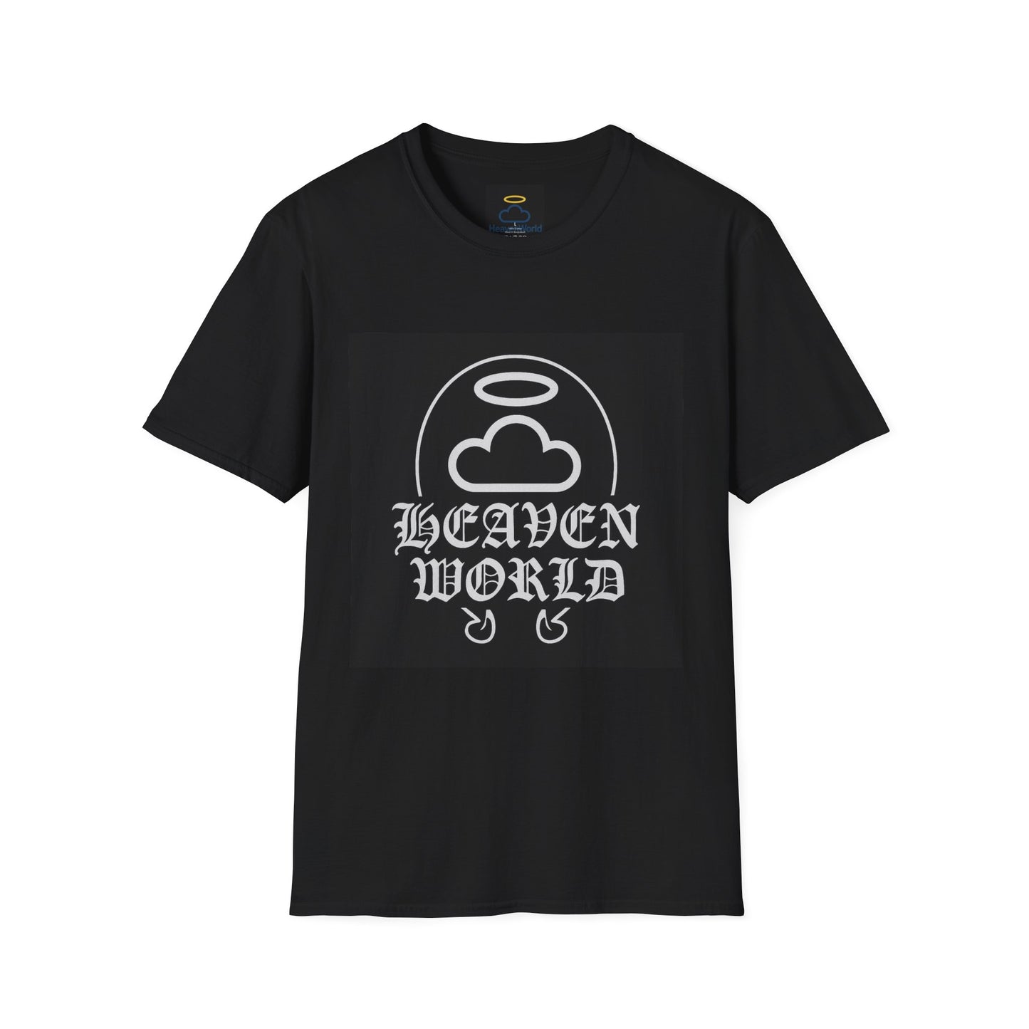 Heaven World Unisex T-Shirt, Casual Wear, Street Style, Gift for Friends, Graphic Tee, Everyday Comfort