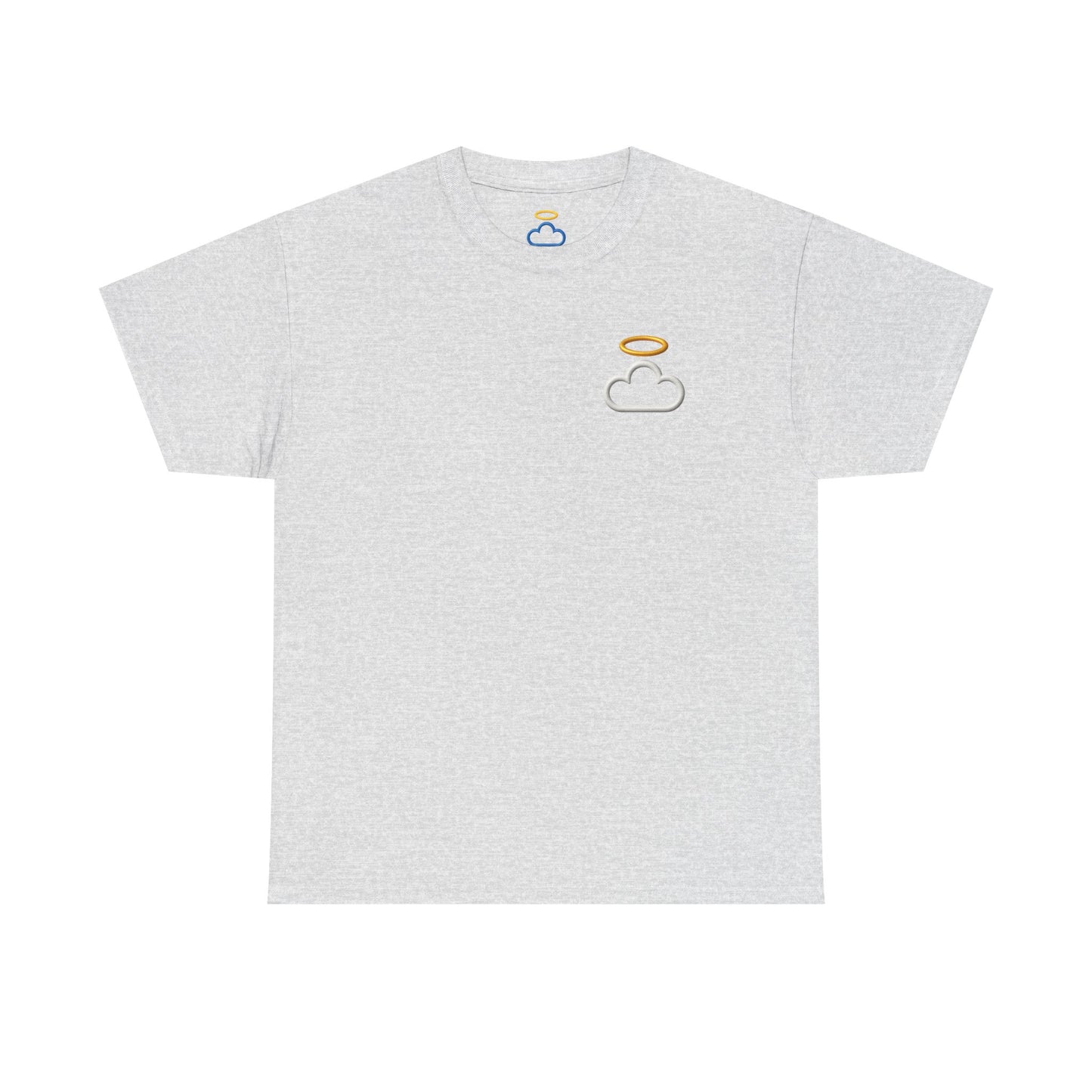 Heavenly Cloud Tee, Unisex Cotton Shirt, Casual Graphic Tee, Spiritual Wear, Gift for Dreamers, Streetwear Essentials