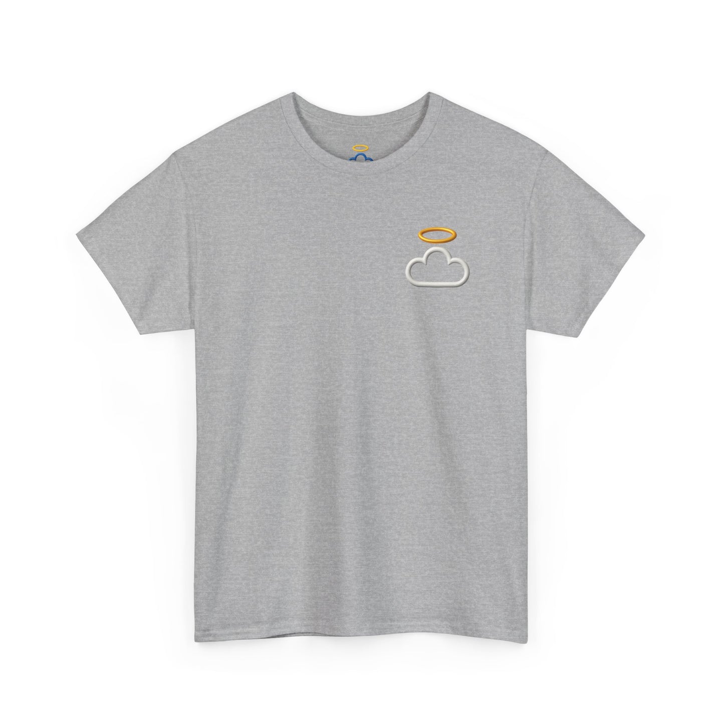 Heavenly Cloud Tee, Unisex Cotton Shirt, Casual Graphic Tee, Spiritual Wear, Gift for Dreamers, Streetwear Essentials