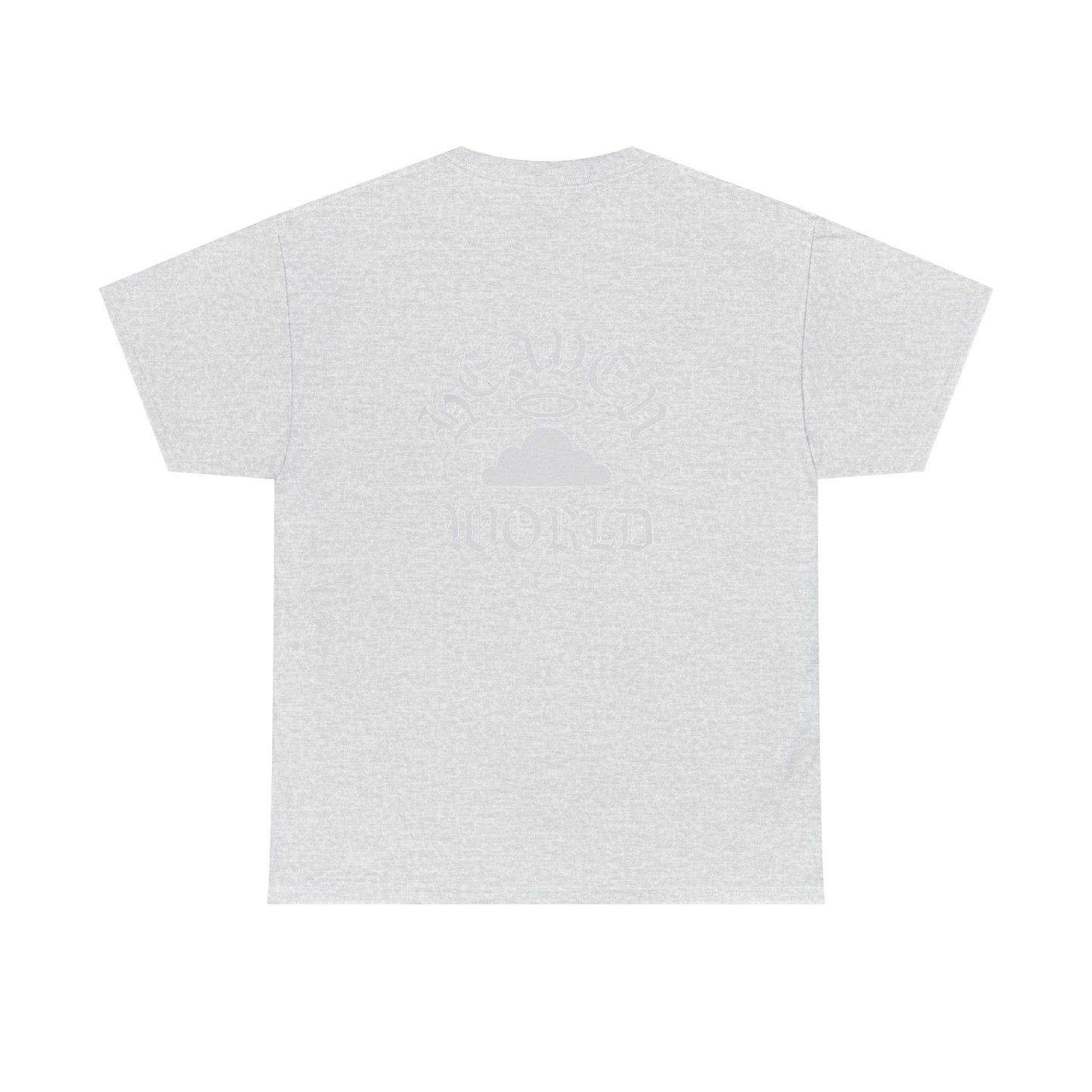 Heavenly Cloud Tee, Unisex Cotton Shirt, Casual Graphic Tee, Spiritual Wear, Gift for Dreamers, Streetwear Essentials