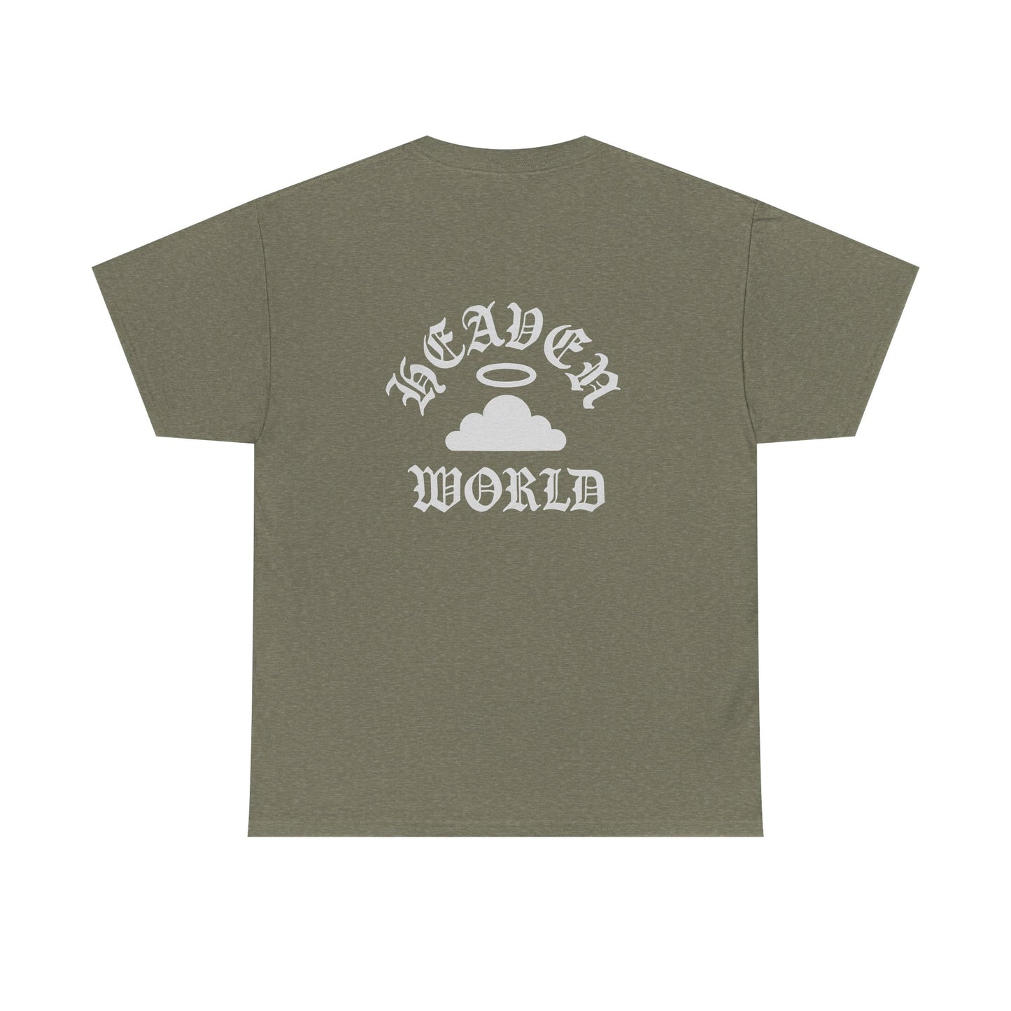 Heavenly Cloud Tee, Unisex Cotton Shirt, Casual Graphic Tee, Spiritual Wear, Gift for Dreamers, Streetwear Essentials