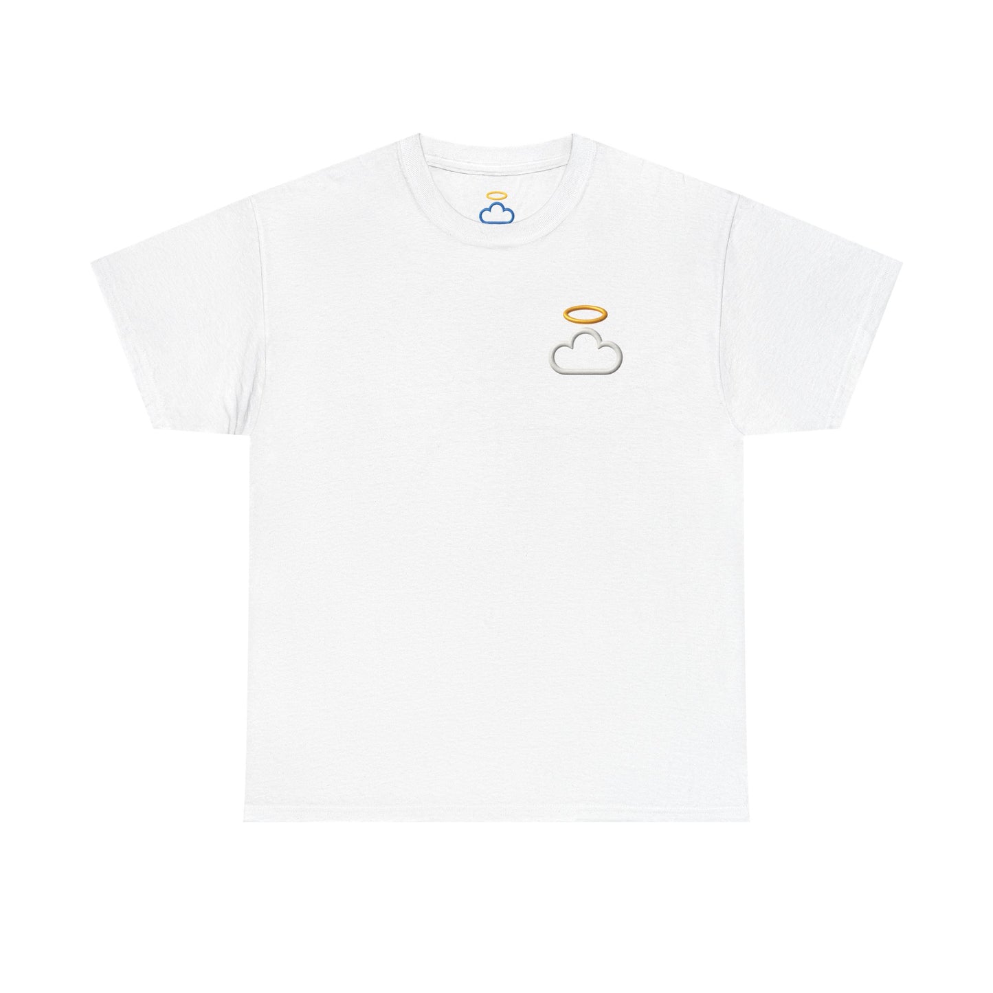 Heavenly Cloud Tee, Unisex Cotton Shirt, Casual Graphic Tee, Spiritual Wear, Gift for Dreamers, Streetwear Essentials