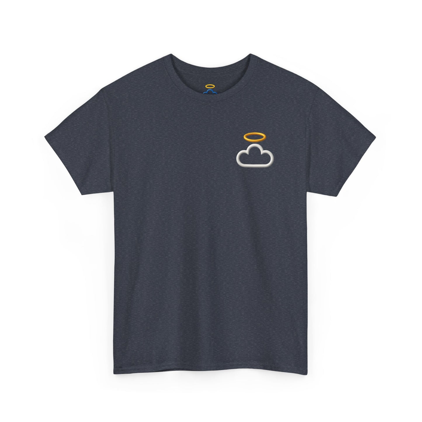 Heavenly Cloud Tee, Unisex Cotton Shirt, Casual Graphic Tee, Spiritual Wear, Gift for Dreamers, Streetwear Essentials