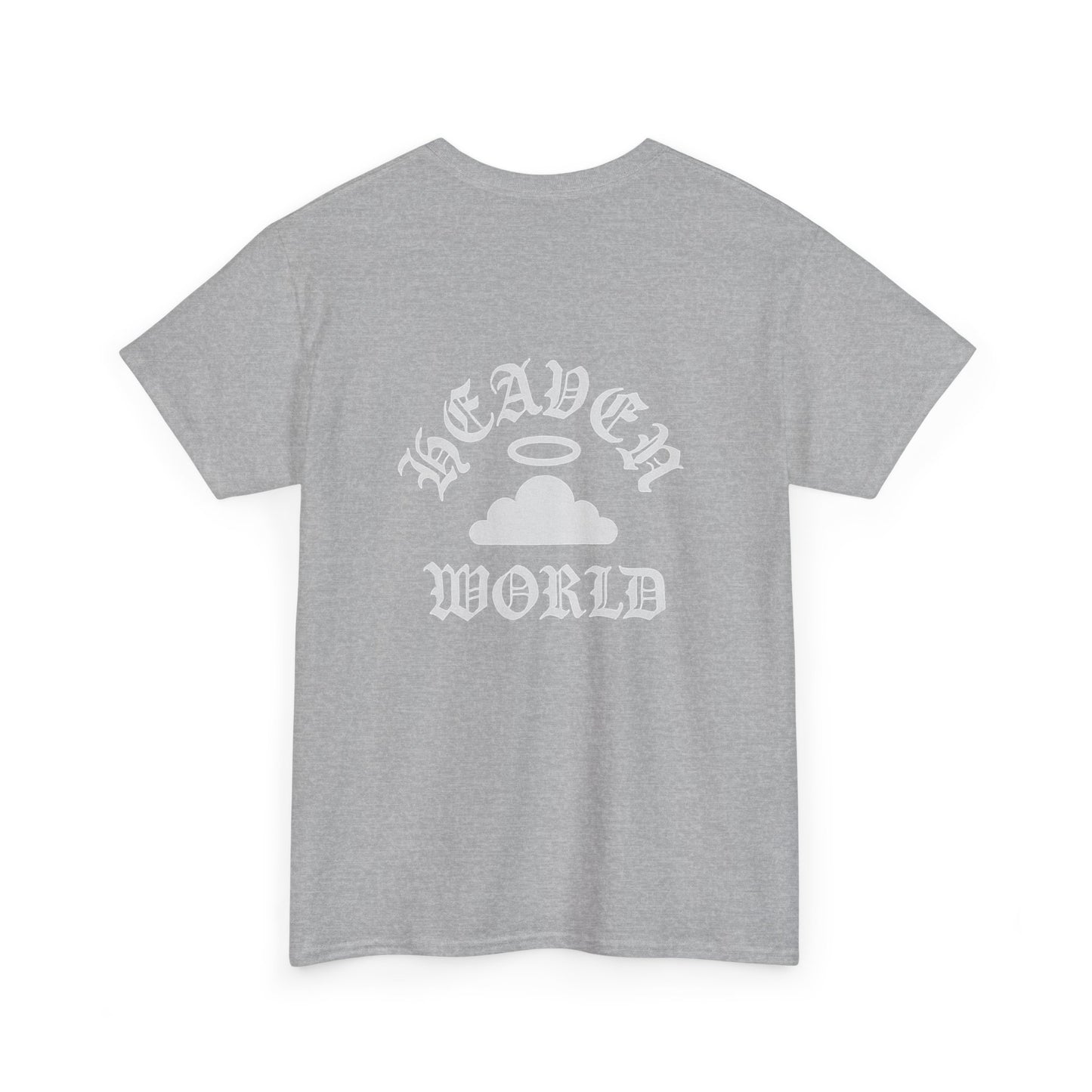 Heavenly Cloud Tee, Unisex Cotton Shirt, Casual Graphic Tee, Spiritual Wear, Gift for Dreamers, Streetwear Essentials