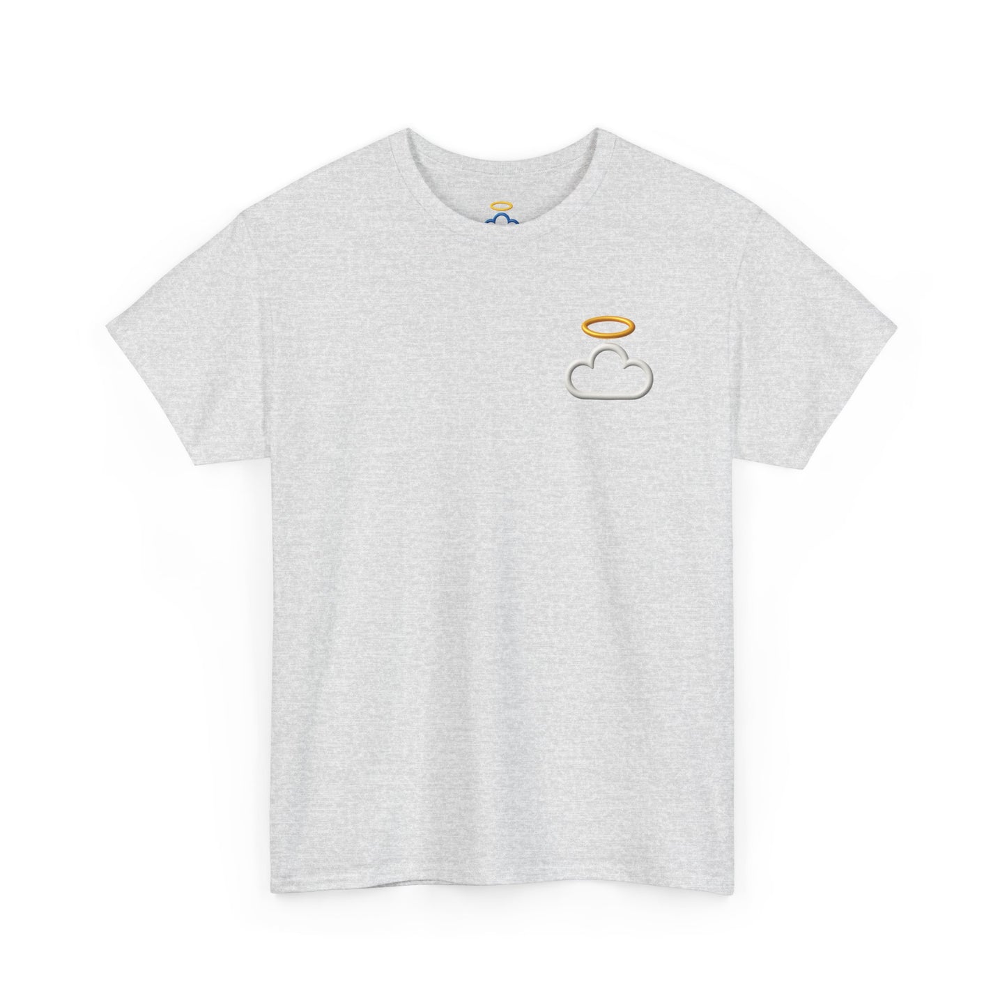 Heavenly Cloud Tee, Unisex Cotton Shirt, Casual Graphic Tee, Spiritual Wear, Gift for Dreamers, Streetwear Essentials