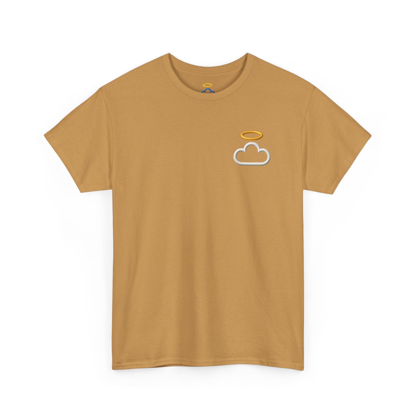 Heavenly Cloud Tee, Unisex Cotton Shirt, Casual Graphic Tee, Spiritual Wear, Gift for Dreamers, Streetwear Essentials