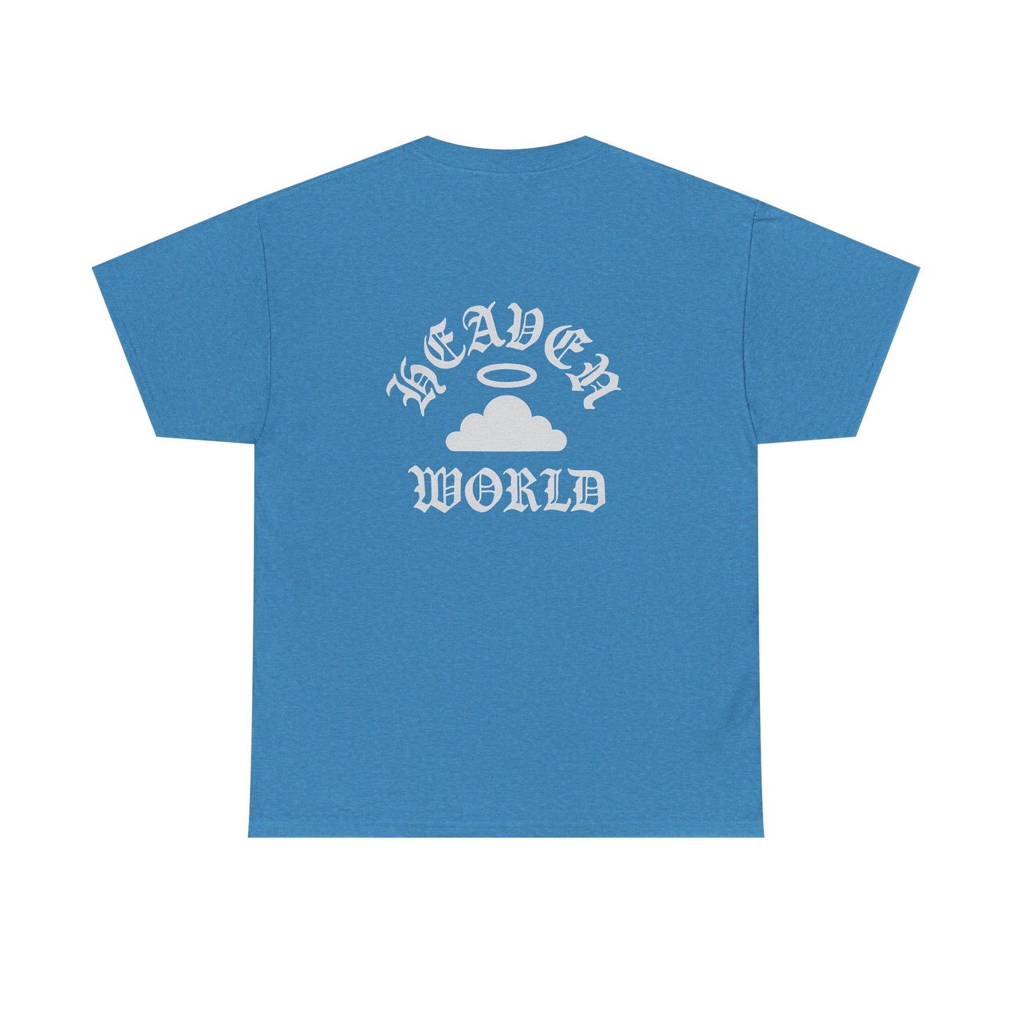 Heavenly Cloud Tee, Unisex Cotton Shirt, Casual Graphic Tee, Spiritual Wear, Gift for Dreamers, Streetwear Essentials
