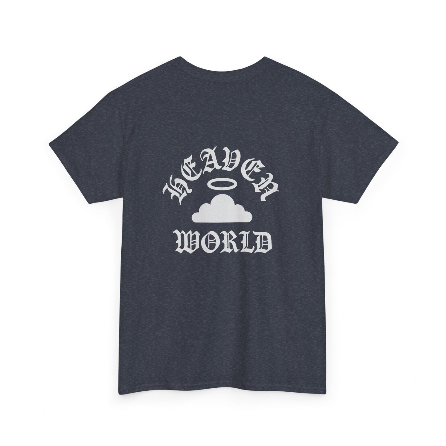 Heavenly Cloud Tee, Unisex Cotton Shirt, Casual Graphic Tee, Spiritual Wear, Gift for Dreamers, Streetwear Essentials
