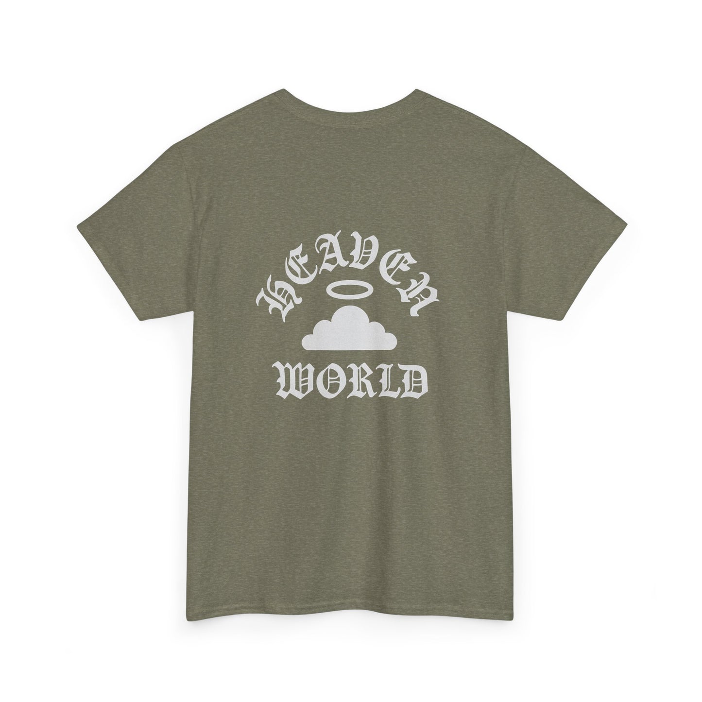 Heavenly Cloud Tee, Unisex Cotton Shirt, Casual Graphic Tee, Spiritual Wear, Gift for Dreamers, Streetwear Essentials