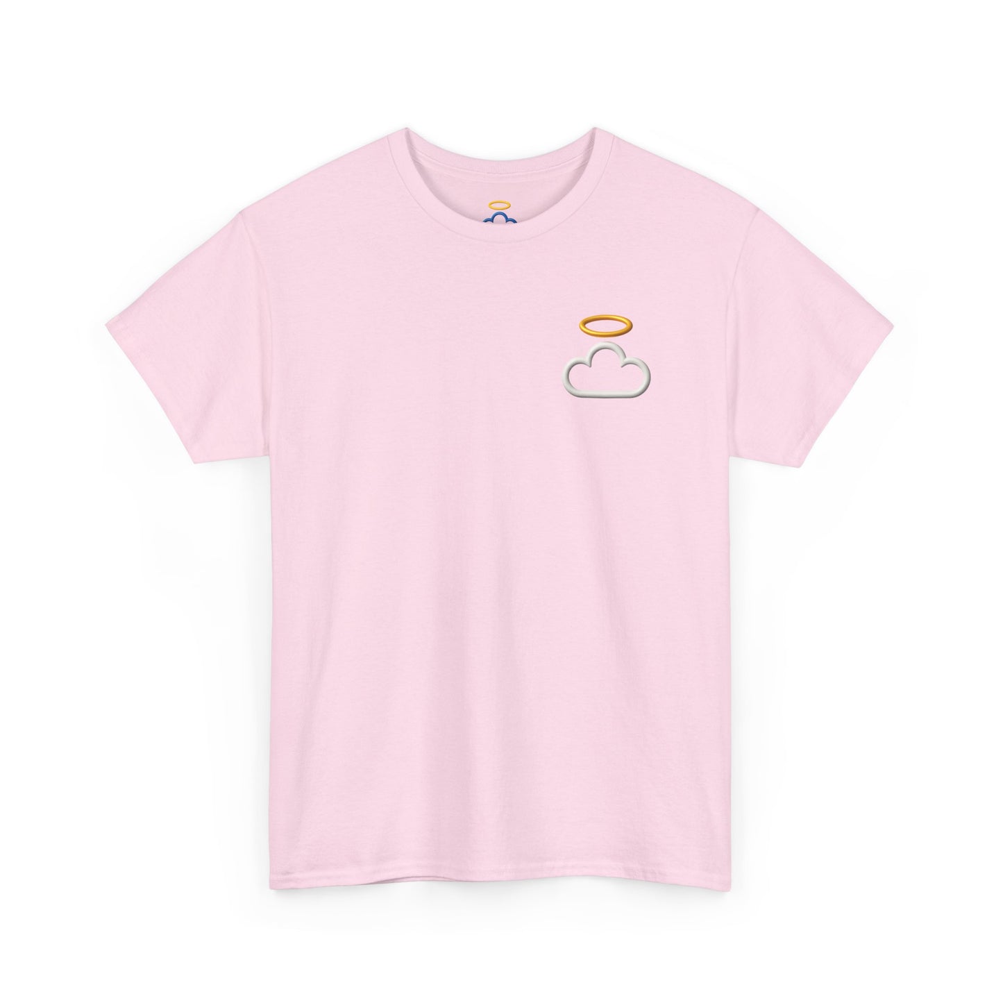 Heavenly Cloud Tee, Unisex Cotton Shirt, Casual Graphic Tee, Spiritual Wear, Gift for Dreamers, Streetwear Essentials